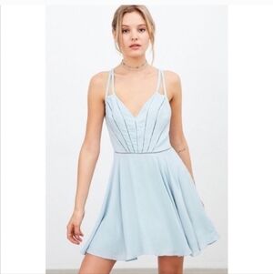 UO Silence + Noise Arianna Ladder Lace Dress 10